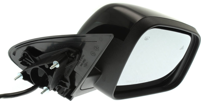 Driver and Passenger Side Mirrors, Power, Heated, Manual Folding, Paintable, In-housing Signal Light, with Blind Spot Detection in Glass | CH1320419,CH1321419