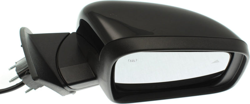 Driver and Passenger Side Mirrors, Power, Heated, Manual Folding, Paintable, In-housing Signal Light, with Blind Spot Detection in Glass | CH1320419,CH1321419