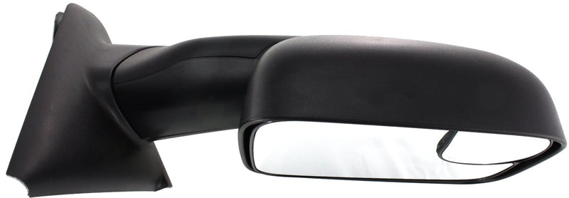 Driver and Passenger Side Towing Mirror, Power, Manual Folding, Heated, Textured Black, Without Signal Light, Without memory, Without Puddle Light, Without Auto-Dimming, With Blind Spot Glass | CH1320228,CH1321228