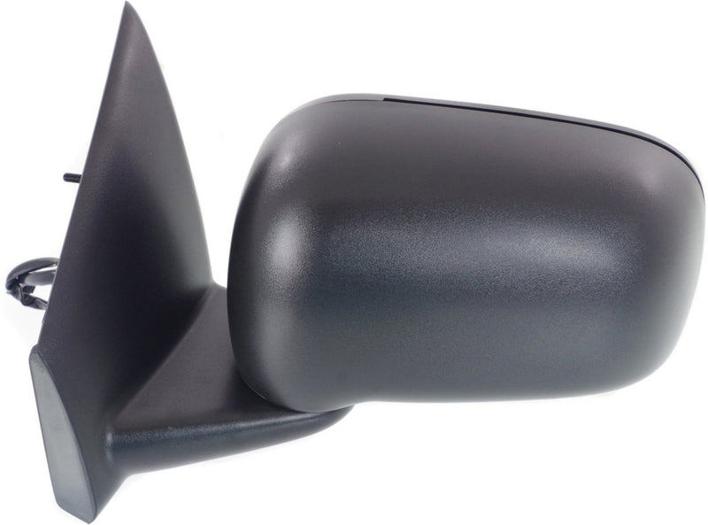 Driver and Passenger Side Mirrors, Power, Manual Folding, Heated, Textured Black, Without Signal Light, Without memory, Without Puddle Light, Without Auto-Dimming, Without Blind Spot Feature | CH1320217,CH1321217