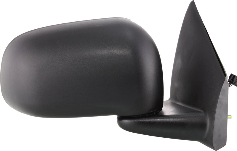 Driver and Passenger Side Mirrors, Power, Manual Folding, Heated, Textured Black, Without Signal Light, Without memory, Without Puddle Light, Without Auto-Dimming, Without Blind Spot Feature | CH1320217,CH1321217