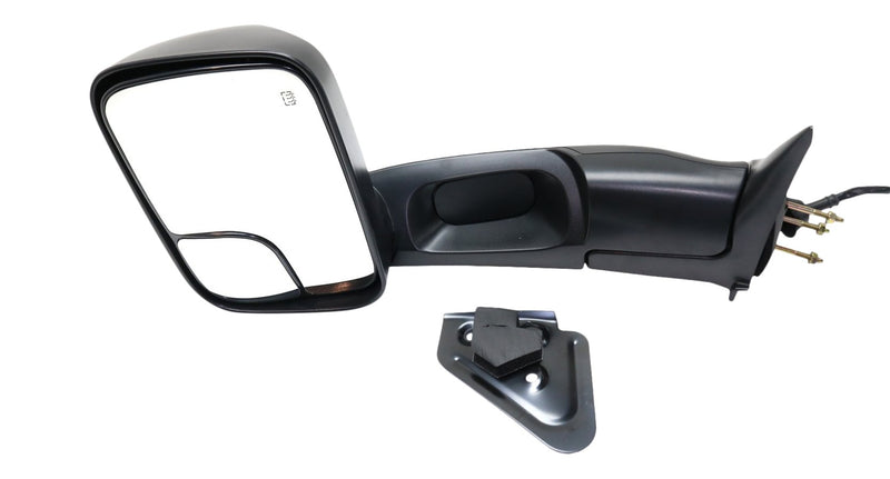 Towing Mirror Power Manual Folding Heated Textured Black w/Blind Spot Glass | CH1320307,CH1321307