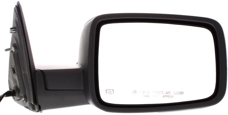 Driver and Passenger Side Mirrors, Power, Heated, Manual Folding, Textured Black, In-housing Signal Light | CH1320304,CH1321304