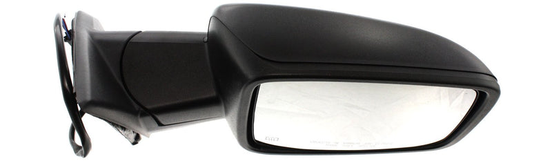 Driver and Passenger Side Non-Towing Mirrors, Power, Manual Folding, Heated, Textured Black, Without Signal Light, Without memory, Without Puddle Light, Without Auto-Dimming | CH1320303,CH1321303