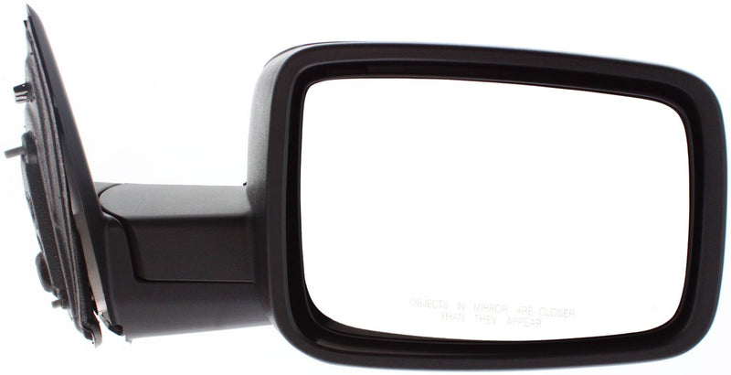 Driver and Passenger Side Mirrors, Manual Adjust, Non-Heated, Manual Folding, Textured Black | CH1320308,CH1321308