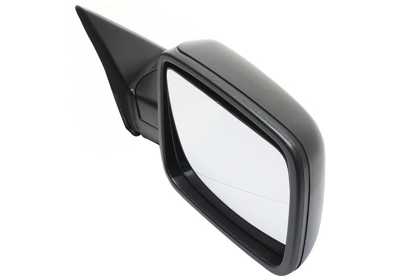 Driver and Passenger Side Non-Towing Mirrors, Manual Adjust, Non-Heated, Manual Folding, Textured Black, Left - with Temperature Sensor, Right - without Temperature Sensor | CH1321353,CH1320353