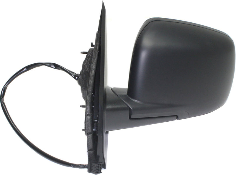 Driver and Passenger Side Non-Towing Mirrors, Power, Manual Folding, Heated, Paintable, Without Signal Light, Without memory, Without Puddle Light, Without Auto-Dimming