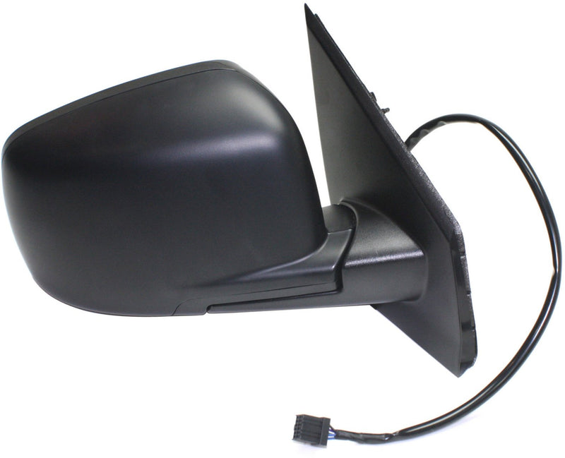 Driver and Passenger Side Non-Towing Mirrors, Power, Manual Folding, Heated, Paintable, Without Signal Light, Without memory, Without Puddle Light, Without Auto-Dimming