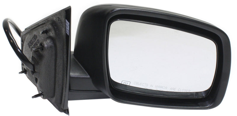 Driver and Passenger Side Non-Towing Mirrors, Power, Manual Folding, Heated, Paintable, Without Signal Light, Without memory, Without Puddle Light, Without Auto-Dimming