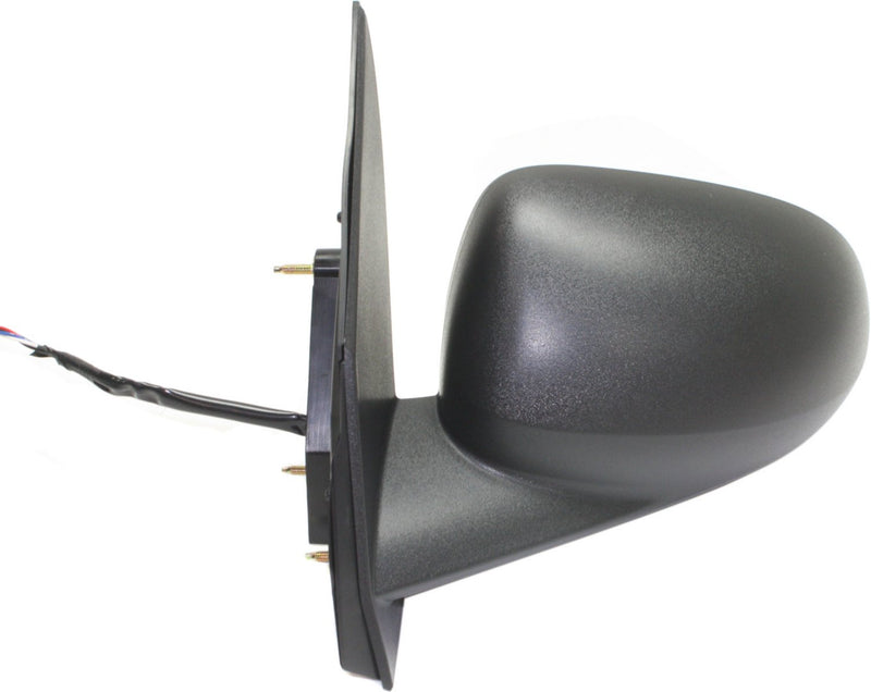 Driver and Passenger Side Mirrors, Power, Non-Folding, Heated, Textured Black, Without Signal Light, Without memory, Without Puddle Light, Without Auto-Dimming, Without Blind Spot Feature