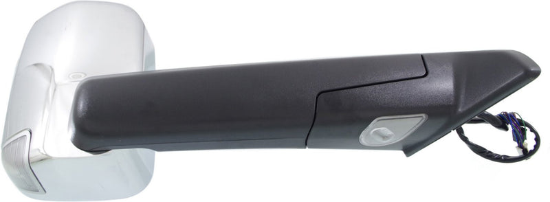 Towing Mirrors Power Heated Manual Folding Chrome In-housing Signal Light w/Memory | CH1320351,CH1321351