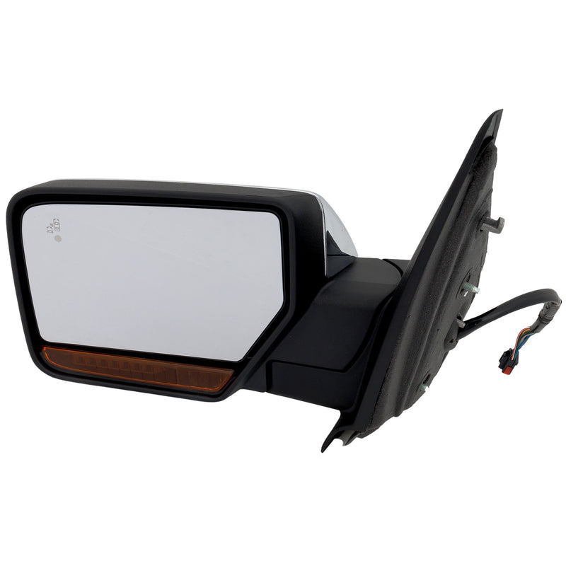 Non-Towing Mirrors Power Power Folding Heated Chrome In-housing Signal Light | FO1321507,FO1320507