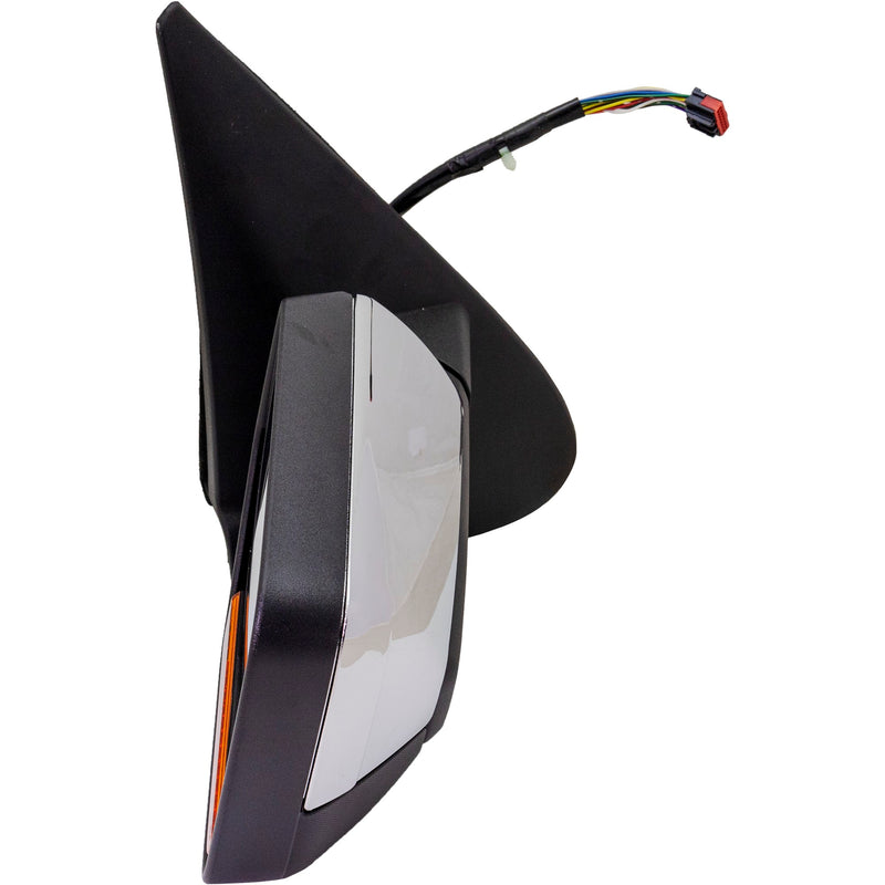 Non-Towing Mirrors Power Power Folding Heated Chrome In-housing Signal Light | FO1321507,FO1320507