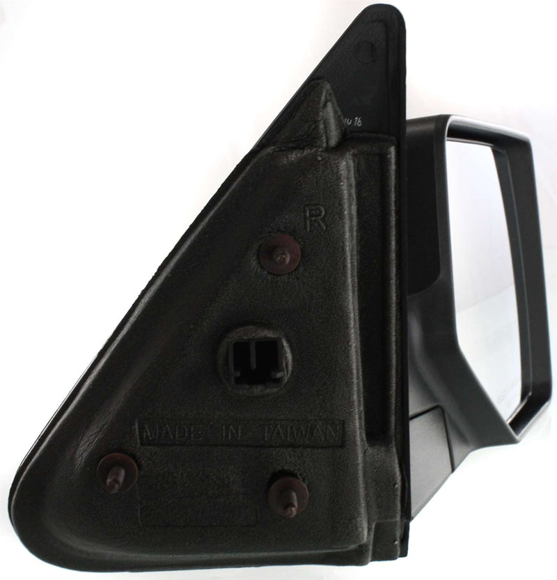 Driver and Passenger Side Mirrors, Manual Adjust, Manual Folding, Non-Heated, Textured Black, Without Signal Light, Without memory, Without Puddle Light, Without Auto-Dimming | FO1320283,FO1321283