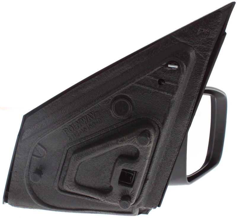 Driver and Passenger Side Mirrors, Power, Manual Folding, Non-Heated, Paintable, Without Signal Light, Without memory, Without Puddle Light, Without Auto-Dimming, Without Blind Spot Feature