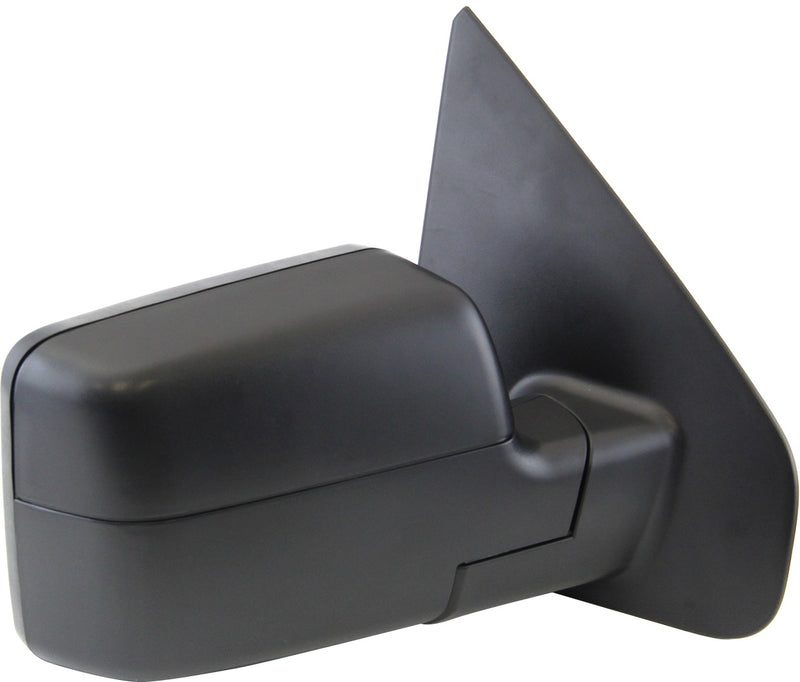 Driver and Passenger Side Mirrors, Power, Heated, Manual Folding, Textured Black, In-housing Signal Light, New Body Style