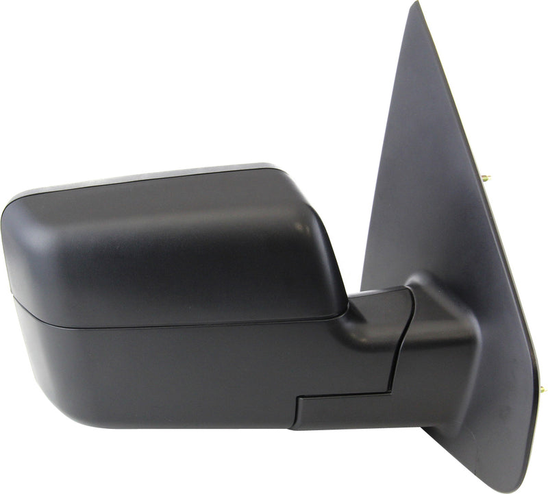 Driver and Passenger Side Mirrors, Power, Heated, Manual Folding, Textured Black, In-housing Signal Light, New Body Style