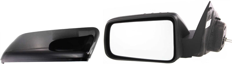Driver and Passenger Side Mirrors, Manual Remote, Non-Folding, Non-Heated, With 1 Paintable and 1 Textured Black Cap, Without Signal Light, Without memory, Without Auto-Dimming | FO1320316,FO1321316