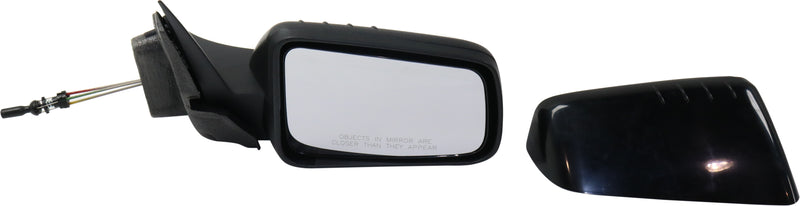 Driver and Passenger Side Mirrors, Manual Remote, Non-Folding, Non-Heated, With 1 Paintable and 1 Textured Black Cap, Without Signal Light, Without memory, Without Auto-Dimming | FO1320316,FO1321316