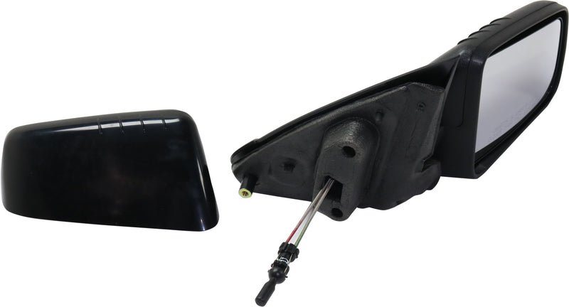 Driver and Passenger Side Mirrors, Manual Remote, Non-Folding, Non-Heated, With 1 Paintable and 1 Textured Black Cap, Without Signal Light, Without memory, Without Auto-Dimming | FO1320316,FO1321316