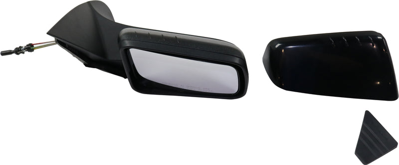 Driver and Passenger Side Mirrors, Manual Remote, Non-Folding, Non-Heated, With 1 Paintable and 1 Textured Black Cap, Without Signal Light, Without memory, Without Auto-Dimming | FO1320316,FO1321316