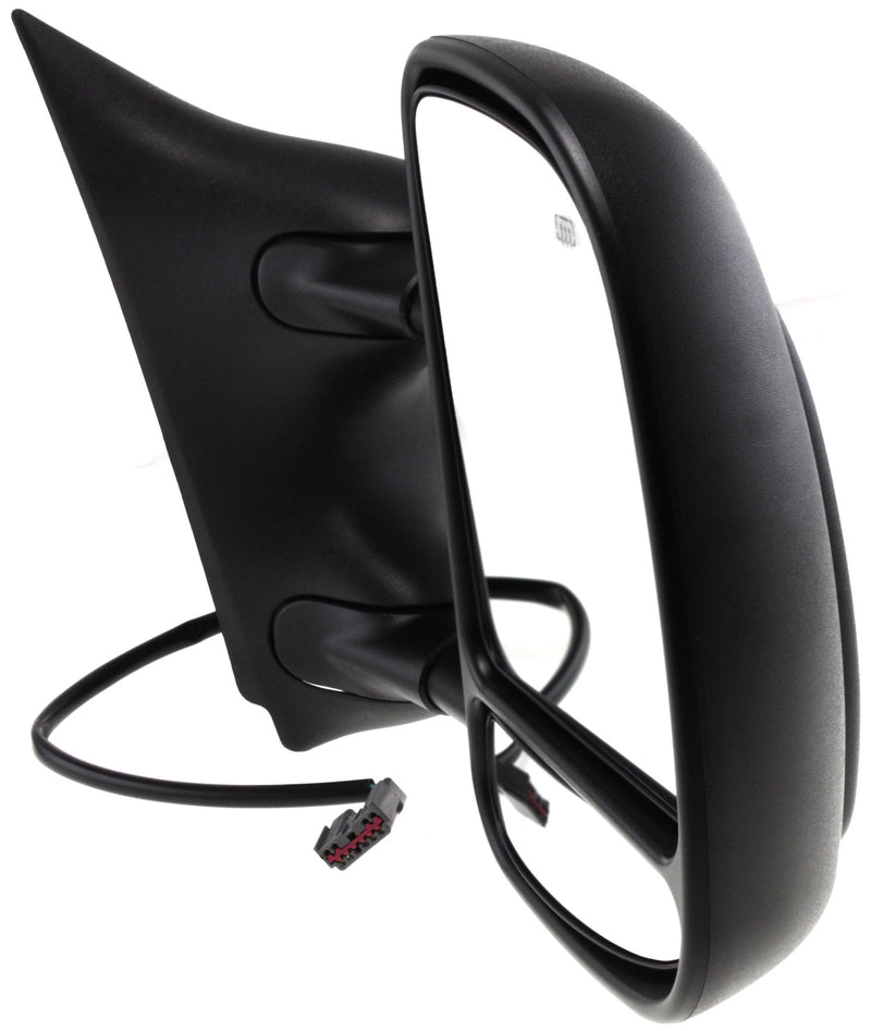 Driver and Passenger Side Towing Mirrors, Power, Manual Folding, Heated, Paintable, Without Signal Light, Without memory, Without Puddle Light, Without Auto-Dimming | FO1320218,FO1321218