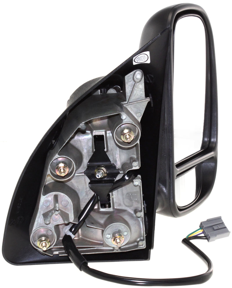 Driver and Passenger Side Towing Mirrors, Power, Manual Folding, Heated, Paintable, Without Signal Light, Without memory, Without Puddle Light, Without Auto-Dimming | FO1320218,FO1321218