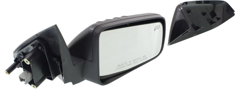 Driver and Passenger Side Mirrors, Power, Non-Folding, Heated, With 1 Paintable and 1 Textured Black Cap, Without Signal Light, Memory, Puddle Light, Auto-Dimming, and Blind Spot Feature | FO1320317,FO1320331,FO1321317,FO1321331