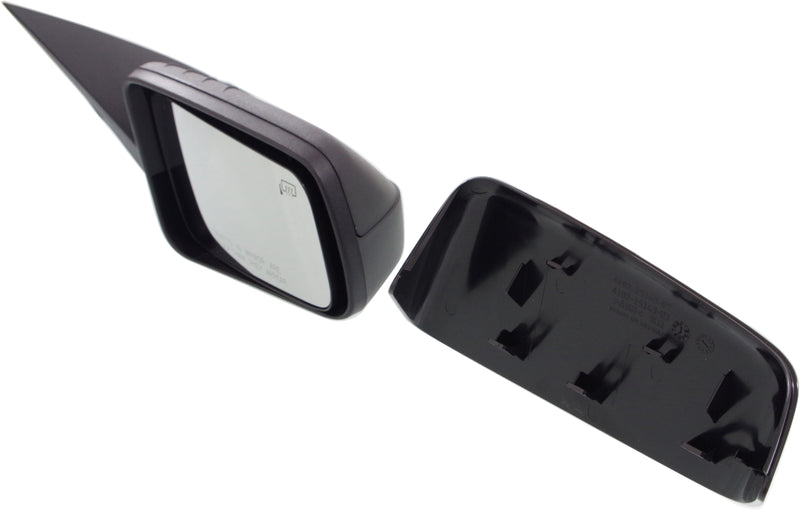 Driver and Passenger Side Mirrors, Power, Non-Folding, Heated, With 1 Paintable and 1 Textured Black Cap, Without Signal Light, Memory, Puddle Light, Auto-Dimming, and Blind Spot Feature | FO1320317,FO1320331,FO1321317,FO1321331