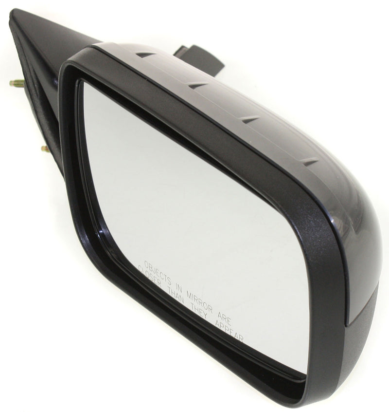 Driver and Passenger Side Mirrors, Power, Non-Heated, Manual Folding, Paintable