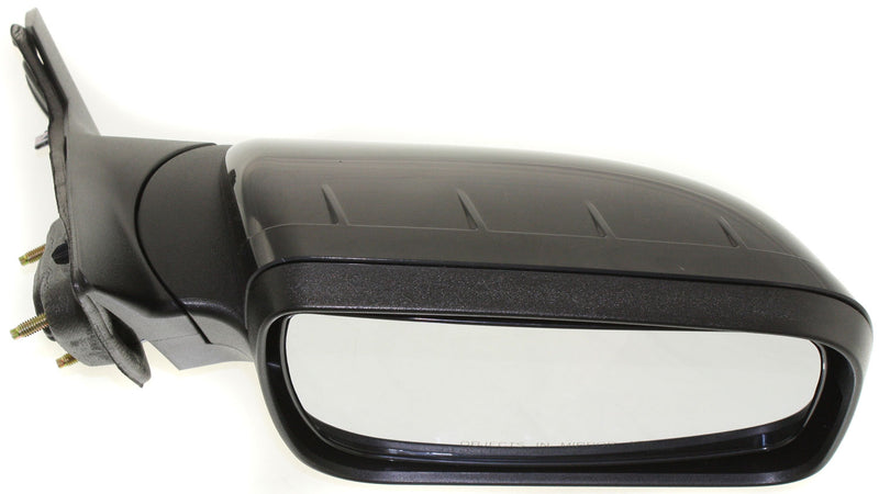 Driver and Passenger Side Mirrors, Power, Non-Heated, Manual Folding, Paintable