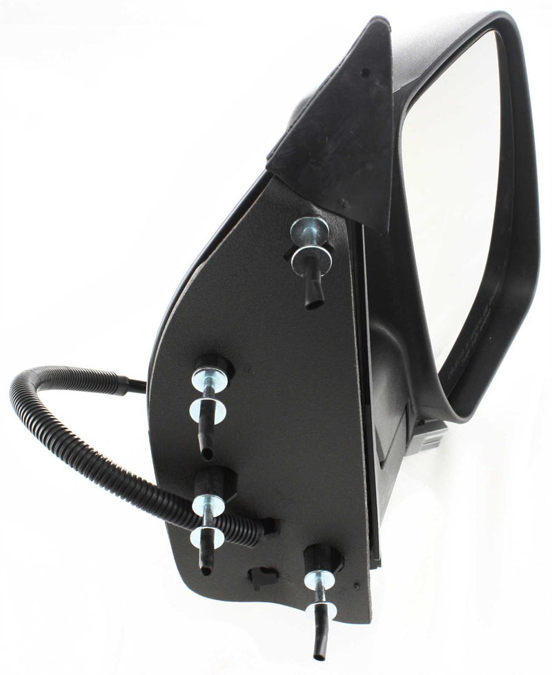 Driver and Passenger Side Mirrors, Power, Manual Folding, Non-Heated, Textured Black, Without Signal Light, Without memory, Without Puddle Light, Without Auto-Dimming | FO1320288,FO1321288