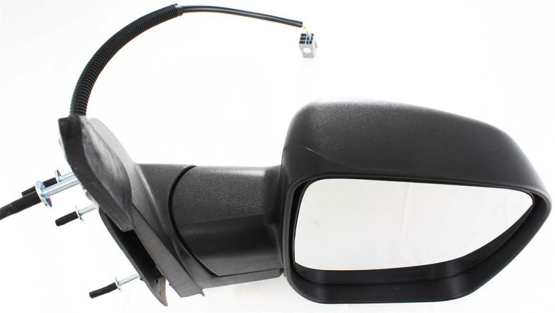 Driver and Passenger Side Mirrors, Power, Manual Folding, Non-Heated, Textured Black, Without Signal Light, Without memory, Without Puddle Light, Without Auto-Dimming | FO1320288,FO1321288
