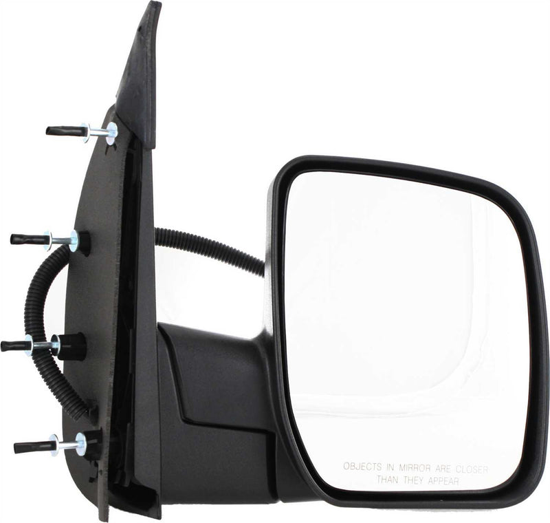 Driver and Passenger Side Mirrors, Power, Manual Folding, Non-Heated, Textured Black, Without Signal Light, Without memory, Without Puddle Light, Without Auto-Dimming | FO1320288,FO1321288