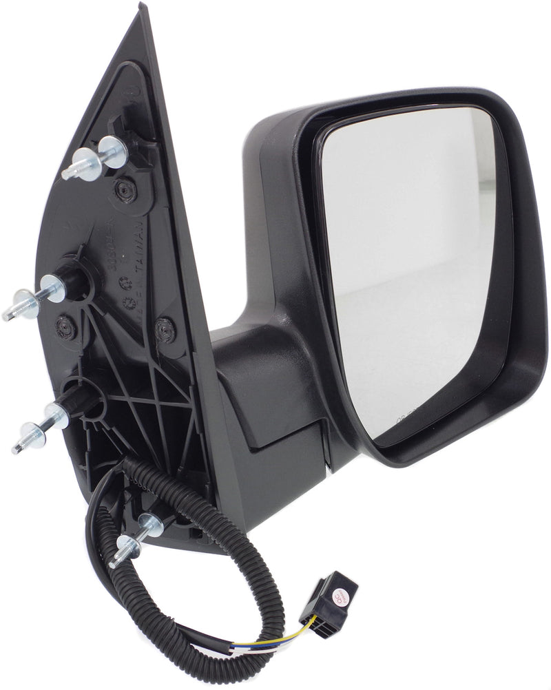 Driver and Passenger Side Mirrors, Power, Manual Folding, Non-Heated, Textured Black, Without Signal Light, Without memory, Without Puddle Light, Without Auto-Dimming | FO1320338,FO1321338