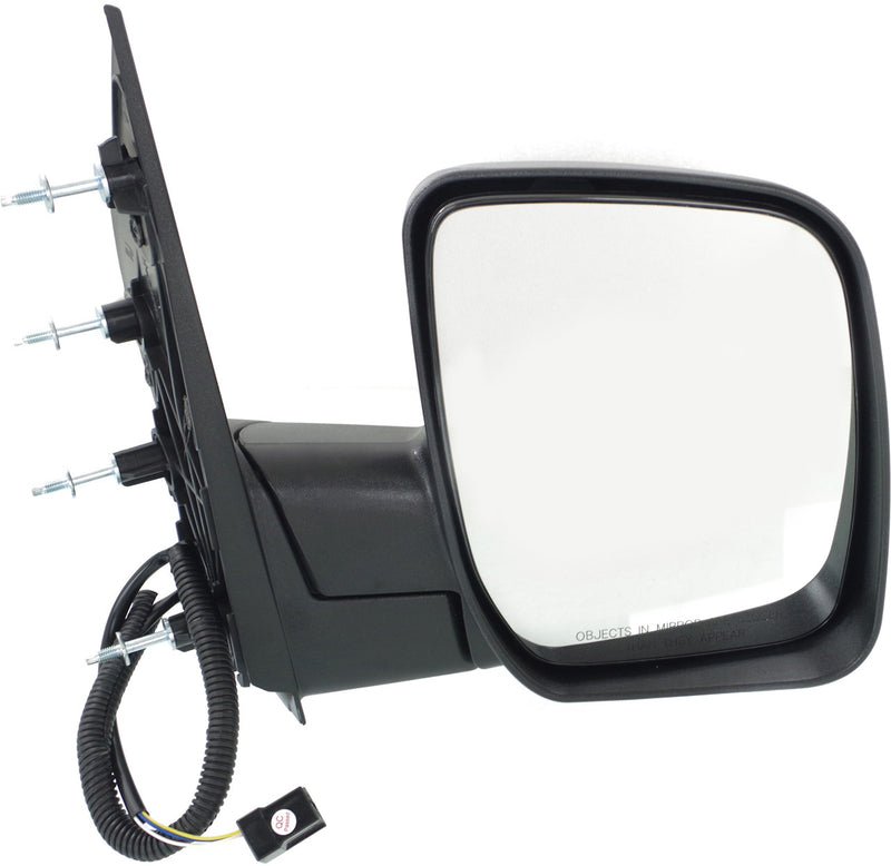 Driver and Passenger Side Mirrors, Power, Manual Folding, Non-Heated, Textured Black, Without Signal Light, Without memory, Without Puddle Light, Without Auto-Dimming | FO1320338,FO1321338
