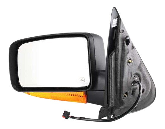 Driver and Passenger Side Non-Towing Mirrors, Power, Manual Folding, Heated, Textured Black, In-housing Signal Light, Without memory, With Puddle Light, Without Auto-Dimming | FO1320339,FO1321339