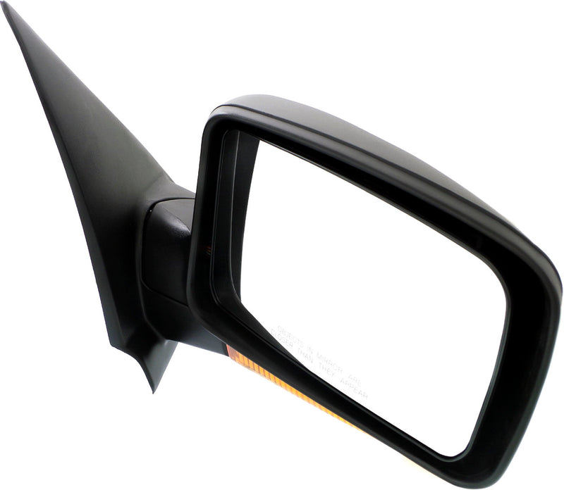 Driver and Passenger Side Non-Towing Mirrors, Power, Manual Folding, Heated, Textured Black, In-housing Signal Light, Without memory, With Puddle Light, Without Auto-Dimming | FO1320339,FO1321339