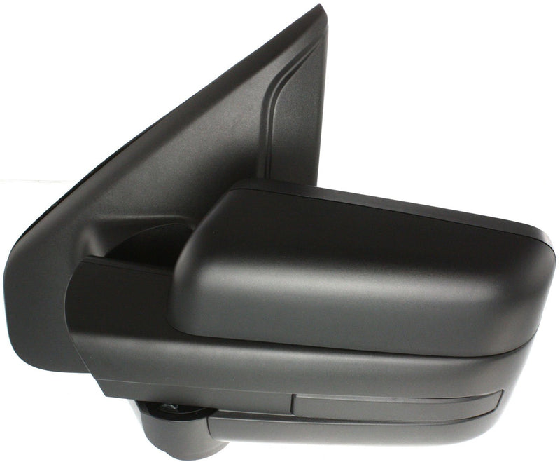 Driver and Passenger Side Non-Towing Mirrors, Manual Adjust, Manual Folding, Non-Heated, Textured Black, Without Signal Light, Without memory, Without Puddle Light, Without Auto-Dimming