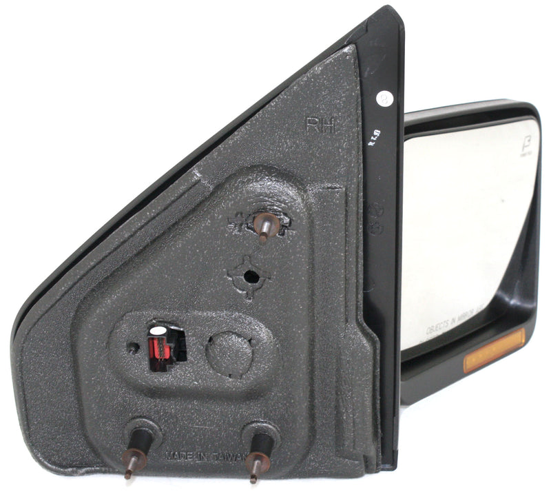 Driver and Passenger Side Mirrors, Power, Heated, Power Folding, Chrome, Standard Type | FO1321372