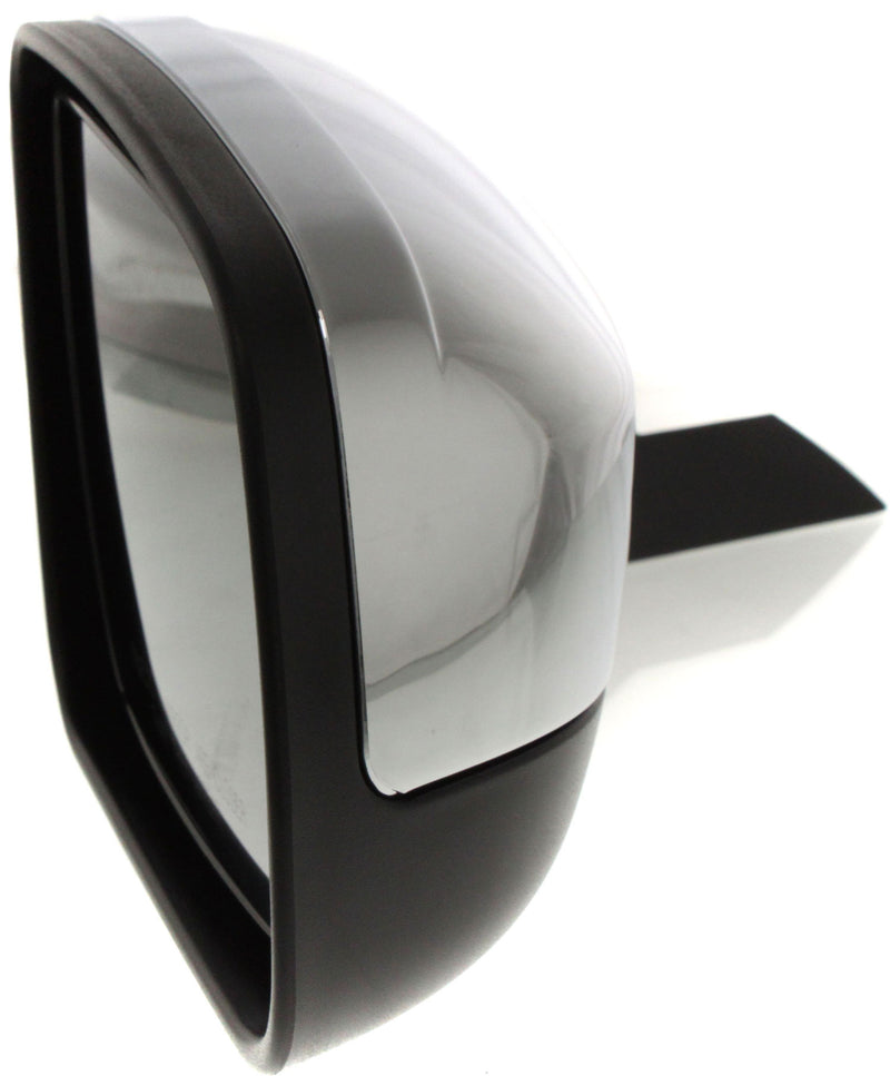 Mirrors Power Manual Folding Heated Chrome Without Signal Light