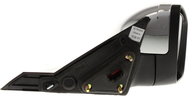 Mirrors Power Manual Folding Heated Chrome Without Signal Light