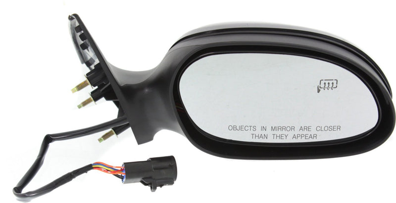 Driver and Passenger Side Mirrors, Power, Non-Folding, Heated, Paintable, Without Signal Light, Without memory, With Puddle Light, Without Auto-Dimming, Without Blind Spot Feature | FO1321220,FO1320220