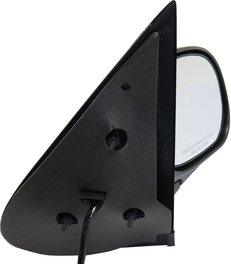 Driver and Passenger Side Non-Towing Mirrors, Power, Manual Folding, Non-Heated, Chrome, In-housing Signal Light, Without memory, Without Puddle Light, Without Auto-Dimming