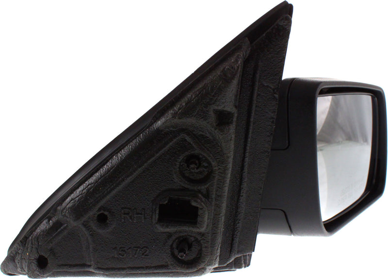 Driver and Passenger Side Mirrors, Power, Non-Heated, Manual Folding, Textured Black | FO1320358,FO1321358