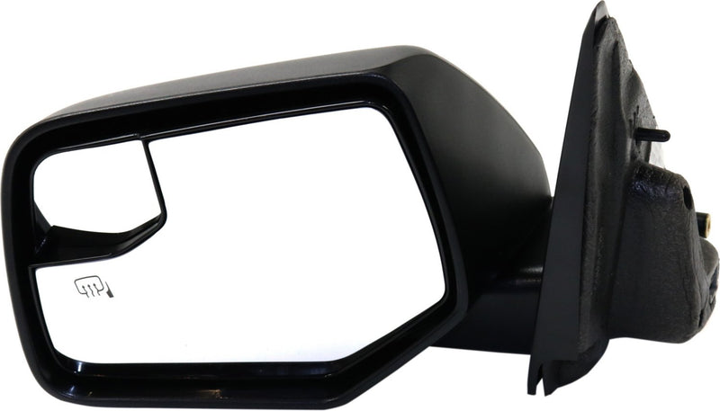 Driver and Passenger Side Mirrors, Power, Manual Folding, Heated, Textured Black, Without Signal Light, Without memory, Without Puddle Light, Without Auto-Dimming, Without Blind Spot Feature | FO1320350,FO1321350