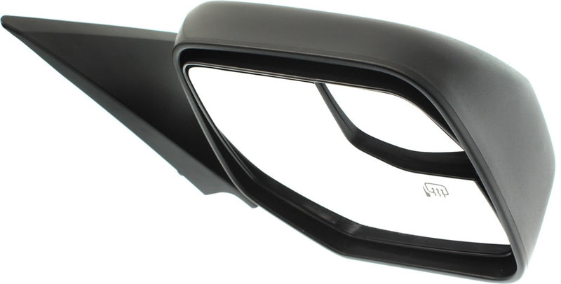 Driver and Passenger Side Mirrors, Power, Manual Folding, Heated, Textured Black, Without Signal Light, Without memory, Without Puddle Light, Without Auto-Dimming, Without Blind Spot Feature | FO1320350,FO1321350