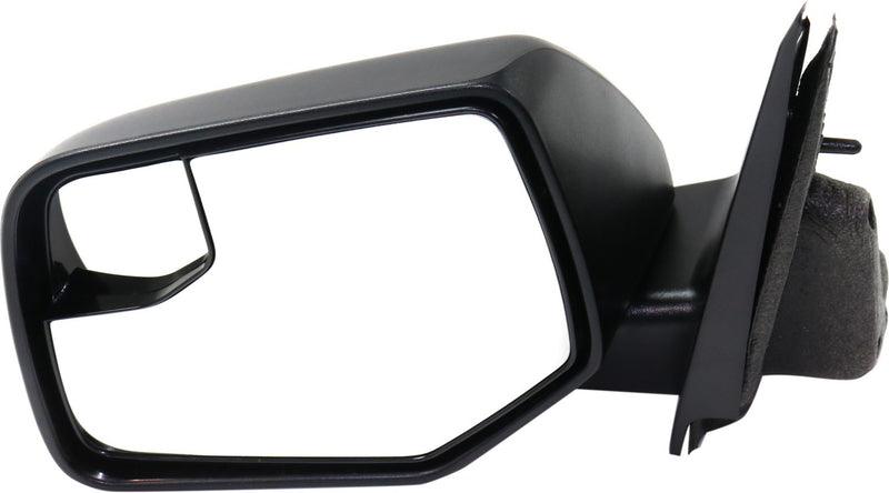 Driver and Passenger Side Mirrors, Power, Manual Folding, Non-Heated, Textured Black, Without Signal Light, Without memory, Without Puddle Light, Without Auto-Dimming, With Blind Spot Glass | FO1320351,FO1320291,FO1321351,FO1321291