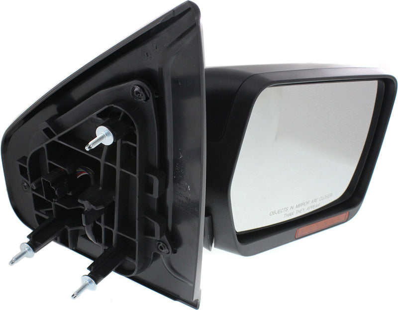 Mirror Passenger Side & Driver Side , Power, Power Folding, Heated, w/ Memory, Signal and Puddle Light, All Cab Types, Paintable | FO1321413,FO1320413