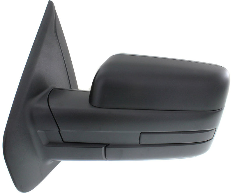 Driver and Passenger Side Mirrors, Power, Non-Heated, Manual Folding, Textured Black, Standard Type, without Built-In Blind Spot Glass